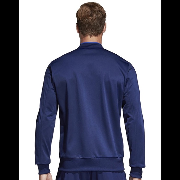 New Adidas Ribbed Training Jacket NWT - Picture 2 of 2